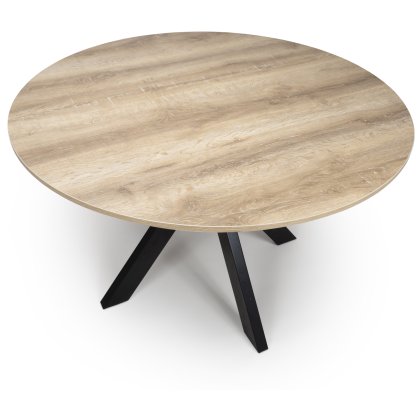 Manhattan Oak Round Table 1200MM