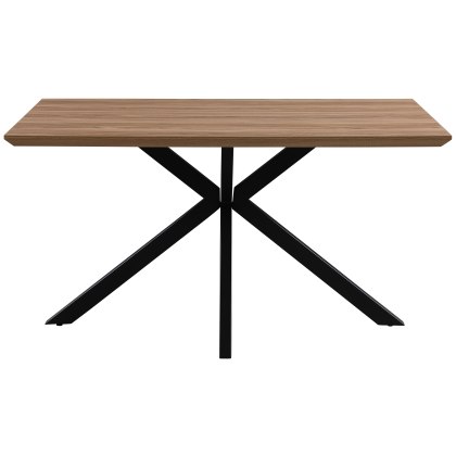 Manhattan Light Walnut Table 1400MM