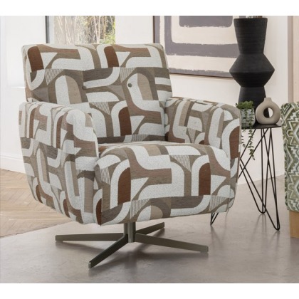 Mullion Swivel Chair