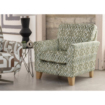 Mullion Gallery Accent Chair
