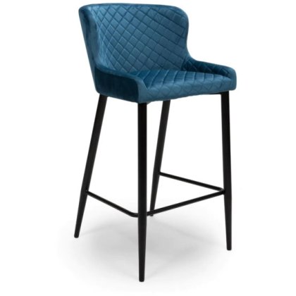 Malmo Blue Bar Stool