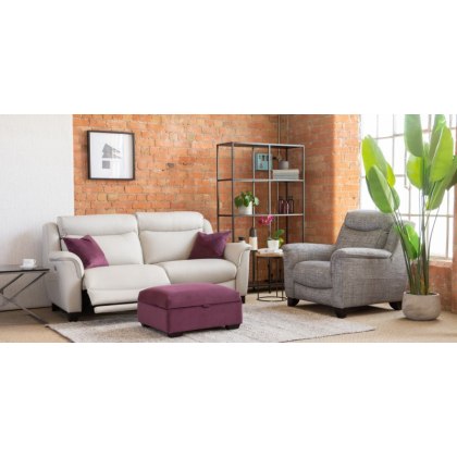 Manhattan Large 2 Seater Power Sofa with USB-C
