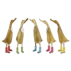 DCUK Natural Welly Ducklet Spotty DCUK Natural Welly Ducklet Spotty