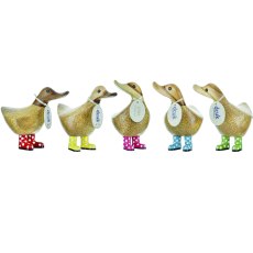 DCUK Natural Welly Ducky Spotty DCUK Natural Welly Ducky Spotty