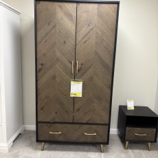 Sierra Fumed Oak Wardrobe Sierra Fumed Oak Wardrobe