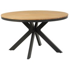 Fusion Oak Round Dining Table