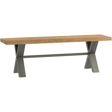 Fusion Oak 140CM Bench