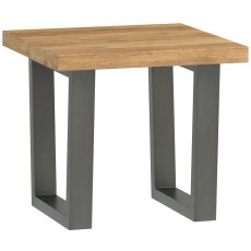 Fusion Oak Lamp Table