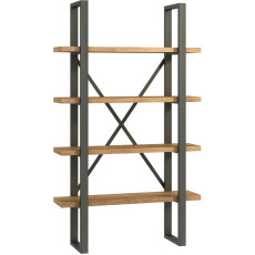 Fusion Oak Shelf Unit