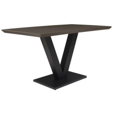 Larson Dining Table Grey Gloss
