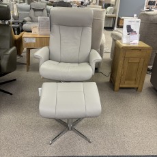Oxford Large Chair & Footstool