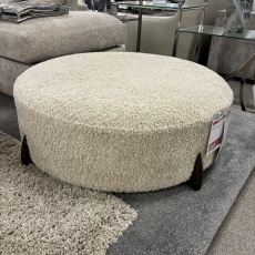 Accents Axel Round Footstool Accents Axel Round Footstool