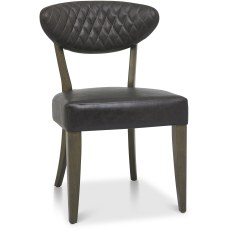 Eclipse Fumed Oak Chair Old West Vintage