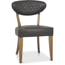 Eclipse Rustic Oak Chair Old West Vintage