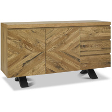 Eclipse Rustic Oak Wide Sideboard