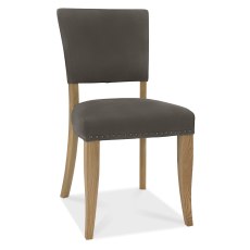Indy Chair Dark Grey Fabric