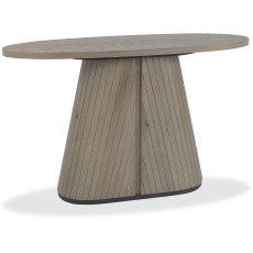 Las Vegas Oiled Oak and Peppercorn Console Table