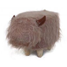 Rosie The Pink Highland Cow