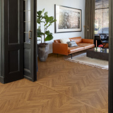 Impressive Patterns Chevron Oak Brown