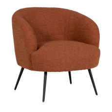 Shelbie Rust Accent Chair