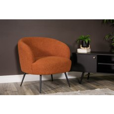 Shelbie Rust Accent Chair