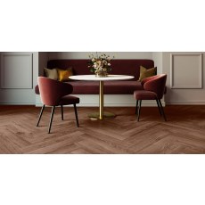 Highland Oak Herringbone Chocolate