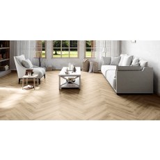 Divine Oak Herringbone Champagne