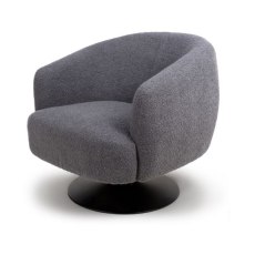 Club Grey Accent Chair