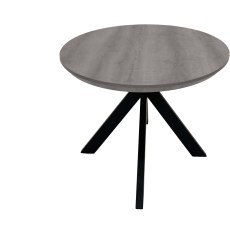 Manhattan Grey Oval Table 1800MM
