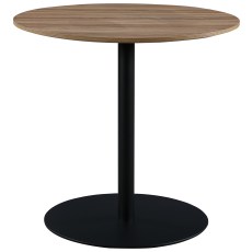 Manhattan Light Walnut Round Table 800MM Manhattan Light Walnut Round Table 800MM