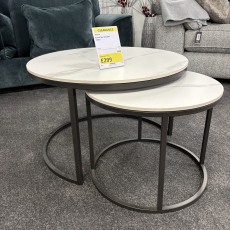 Athena Round Nest of Coffee Tables