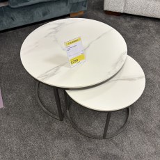 Athena Round Nest of Coffee Tables