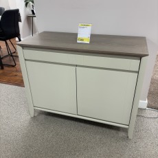 Bergen Grey Washed Oak Narrow Sideboard