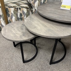 Mango Nest of Round Tables