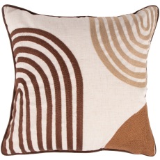 Flax Brown Cushion