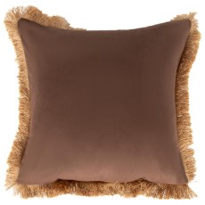 Palmora Choc Cushion
