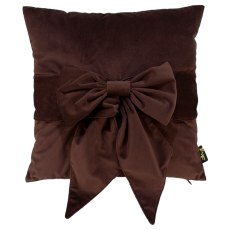 Tiedup Choc Cushion