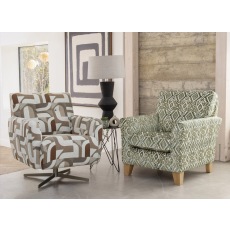 Mullion Gallery Accent Chair