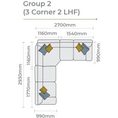 Mullion Corner Group 2 (3 corner 2 LHF)