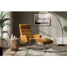 Riga Large Chair & Footstool