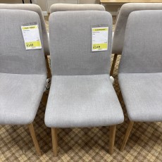 Marlow Light Grey Chair Marlow Light Grey Chair