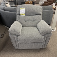 Baxter Chair with Power Headrest and Lumber