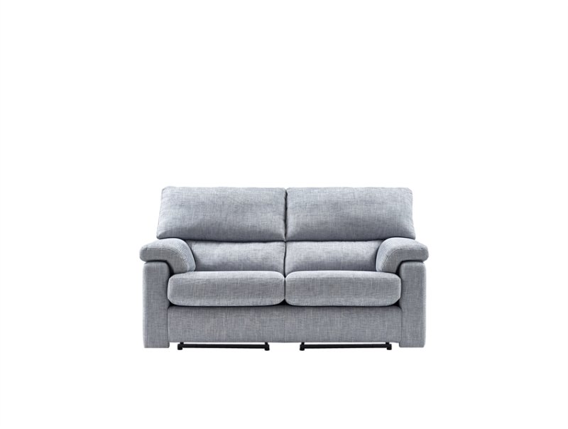 605761 Hemingway 2 Seater Blue Recliner Compressed