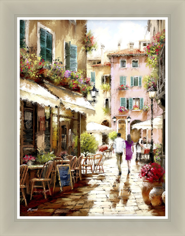 AK12458 Side Street Stroll   73 x 93cm   MP127 WS6