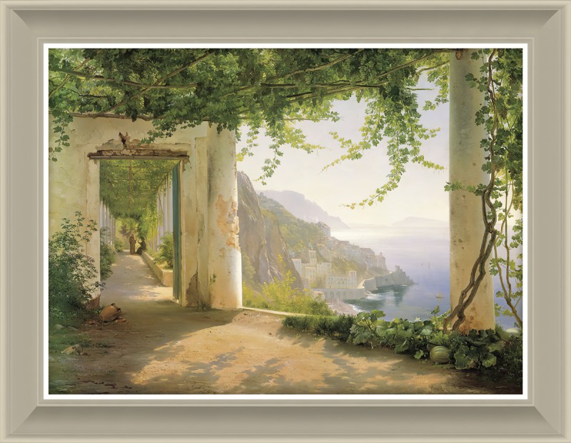 AK12494 View To The Amalfi Coast   116 x 90cm   MP130 WS6