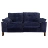 Elsie   2 Seater Easy Lounger   2LR   Front   Closed   Villa Navy   Wood Foot