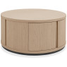 Las Vegas Scandi Oak Oval Coffee Table