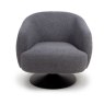 Club Grey Accent Chair