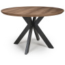 Manhattan Light Walnut Round Table 1200MM