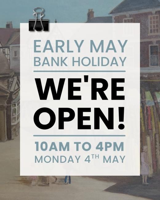 It's the Early May Bank Holiday... 